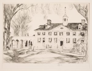 Mt. Vernon, 1925 von Childe Hassam