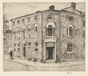 Altes Zollhaus, Portsmouth, 1915 von Childe Hassam
