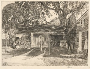 Altes Holzlager, Easthampton, 1929