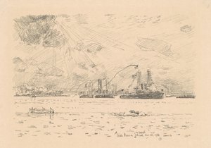 Rückkehr der Flotte von Childe Hassam