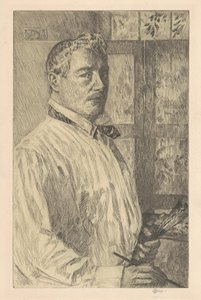 Selbstbildnis von Childe Hassam