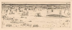 Der Beach Club, Easthampton von Childe Hassam