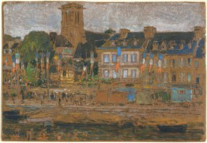 Das Fest von Lannion von Childe Hassam