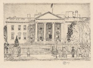 Das Weiße Haus von Childe Hassam