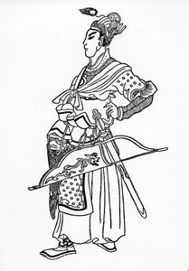 Batou, Illustration aus 