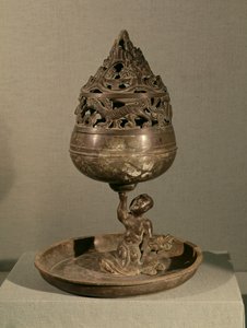 Weihrauchgefäß in Form des kosmischen Berges 