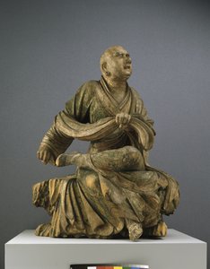 Drachenbändiger Luohan, ca. 14. Jahrhundert