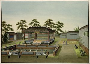 Gartenszene, ca. 1820-40