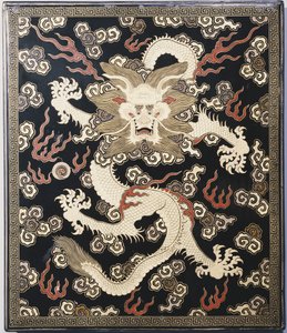 Tuschkasten und Deckel, Qianlong-Periode