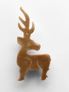Anhänger in Form eines Hirsches, ca. 1050-950 v. Chr. von Chinese School