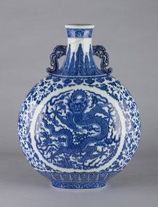 Pilgerflasche, 1736-96 (Jingdezhen-Ware)