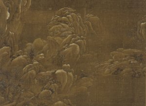 Winterlandschaft, Ming- oder Qing-Dynastie, 15.-18. Jahrhundert