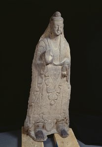 Statue des Buddha Sakyamuni, Nördliche Wei-Dynastie, ca. 386-534