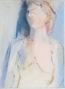 Eva, abstrakte Lebensmalerei, 2015