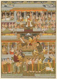 Liebende und Geliebte: Eine Zusammenstellung von Szenen aus der persischen, urdu und sanskrit Literatur