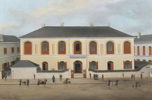 Das Haus von Byron Bininger (1826-1903), Shanghai, ca. 1870 von Chow Qua