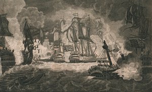 Ansicht des Gefechts und des denkwürdigen Sieges am 1. Juni 1794