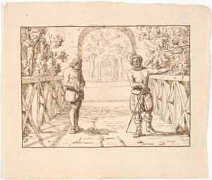 Illustration zu St. St. Blicher, Die drei Heiligenabende