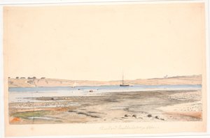 Krabbesholm Strand von Christen Dalsgaard
