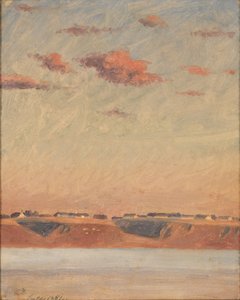 Der Limfjord in Jütland. Studie von Christen Dalsgaard