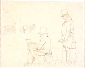 Eckersberg und Marstrand auf Studienreise