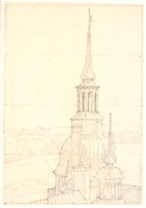 Einer der beiden kleinen Türme auf Frederiksborg