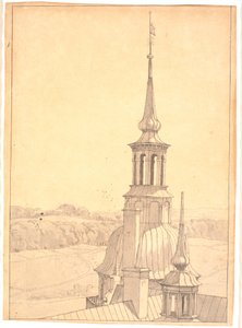 Einer der kleinen Türme auf Schloss Frederiksborg