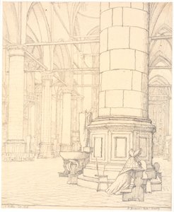 Teil des Inneren von Ss. Giovanni e Paolo in Venedig
