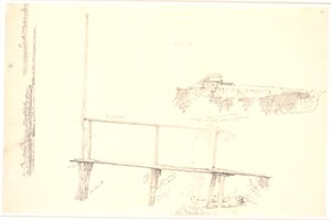 Pier und Detail von Sortedamssøen von Christen Købke