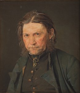 Porträt eines alten Seemanns von Christen Købke