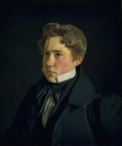 Porträt des Malers und Lithografen P.H. Gemzøe von Christen Købke