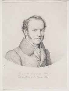 Porträt von Niels Schyth von Christen Købke