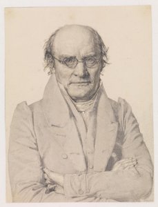 Porträt von Professor Frederik Christian Sibbern von Christen Købke