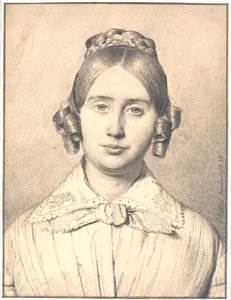 Porträt der Frau des Künstlers, Susanne Cecilie geborene Købke