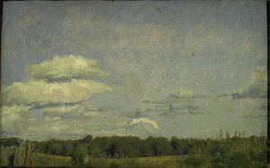 Blick von Classens Have von Christen Købke