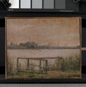 Blick auf Kopenhagen von Dosseringen aus gesehen von Christen Købke