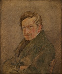 Porträt des Tiermalers C.D. Gebauer