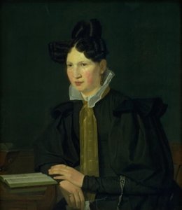 Porträt der Schwägerin des Künstlers, Susanne Købke, geb. Ryder von Christen Købke
