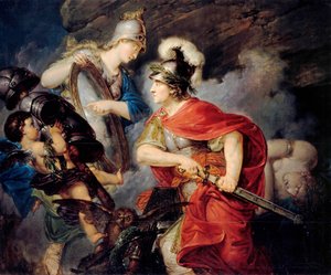 Allegorie auf Friedrich II. von Preußen, genannt der Große (1712-1786) als Perseus von Christian Bernhard Rode