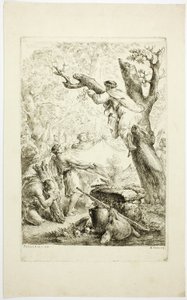 Szene aus Plinius von Christian Bernhard Rode