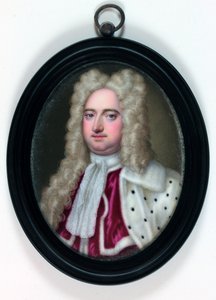 Edward Harley, 2. Earl of Oxford and Mortimer von Christian Friedrich (attr.to) Zincke