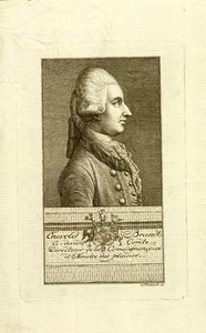 Porträt von Graf Enevold Brandt 1738-1772, 1773 von Christian Friedrich Fritzsch