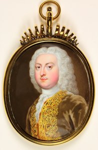 Ein Herr namens Prinz Georg von Dänemark von Christian Friedrich Zincke