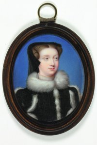 Porträt einer Dame namens Maria Stuart von Christian Friedrich Zincke