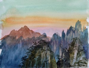 Buddhas Licht II, 2015 von Christian Furr