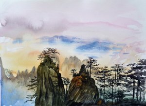 Treibende Wolken, 2015 von Christian Furr