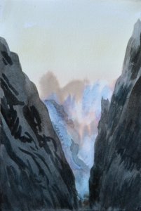 Flammender Berg, 2015 von Christian Furr