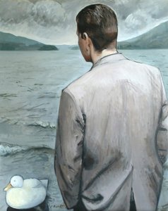 Mann am See 5 von Christian Furr