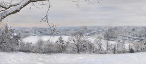 Weiße Diamanten Richmond Hill Schnee, 2015 von Christian Furr