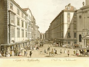Ansicht des Kohlmarkts, 1786
